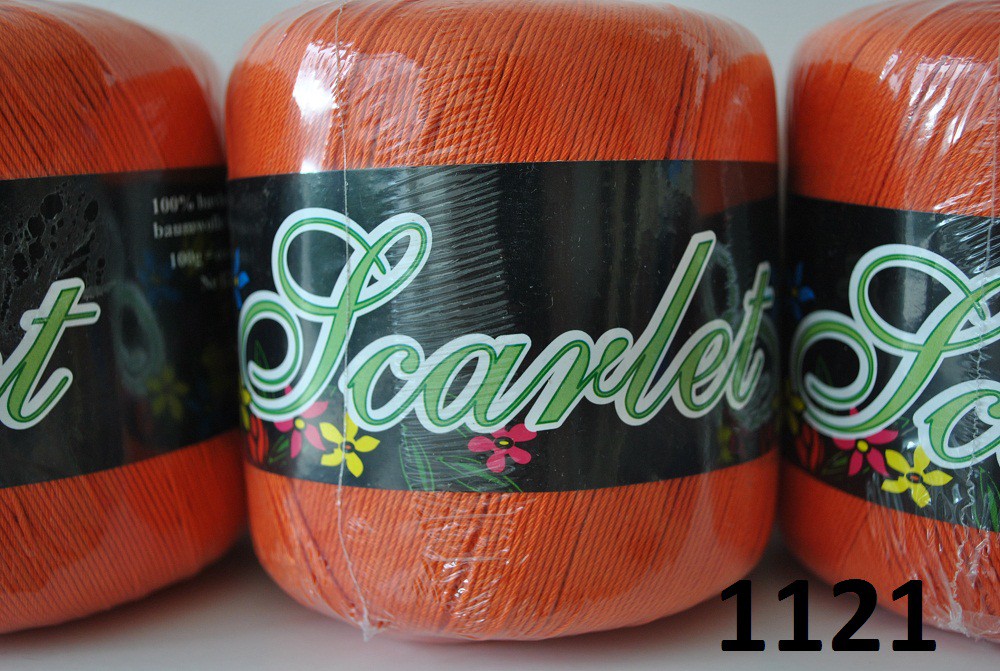 Scarlet - 100g - 100 % bawełna kol.1114