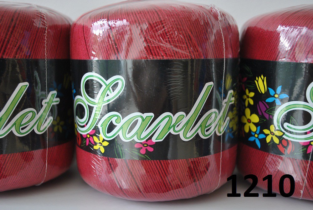 Scarlet - 100g - 100 % bawełna kol.1121