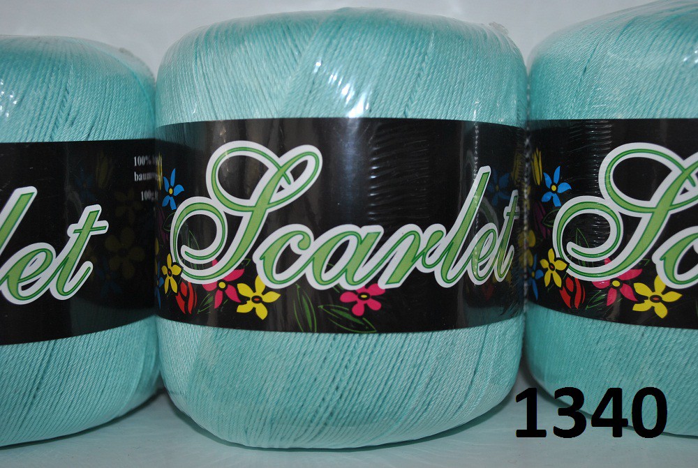 Scarlet - 100g - 100 % bawełna kol.1340