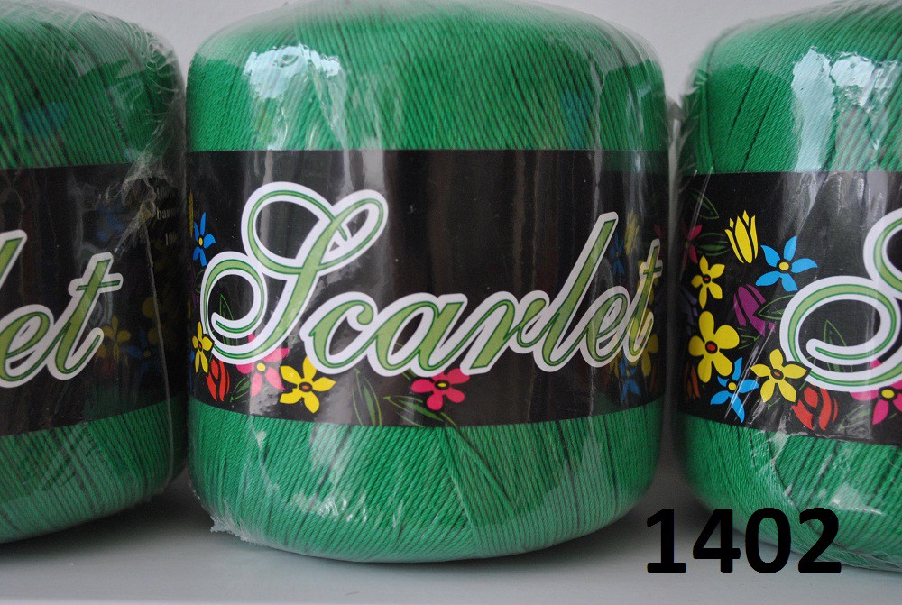 Scarlet - 100g - 100 % bawełna kol.1402