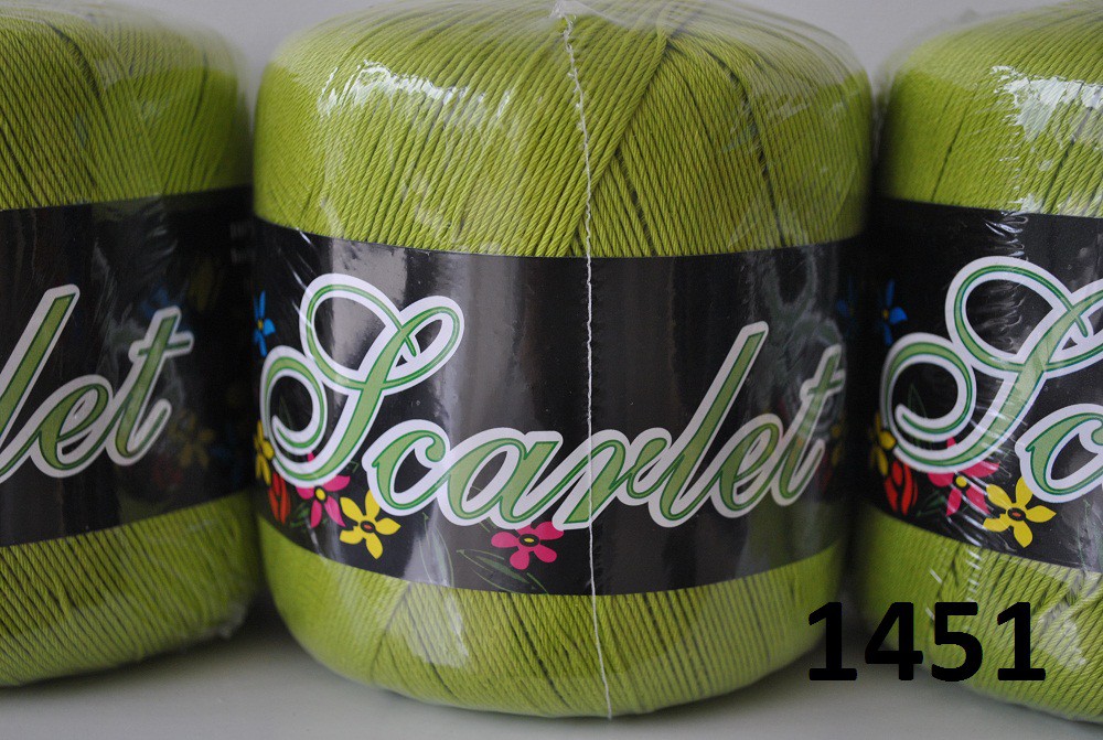 Scarlet - 100g - 100 % bawełna kol.1210