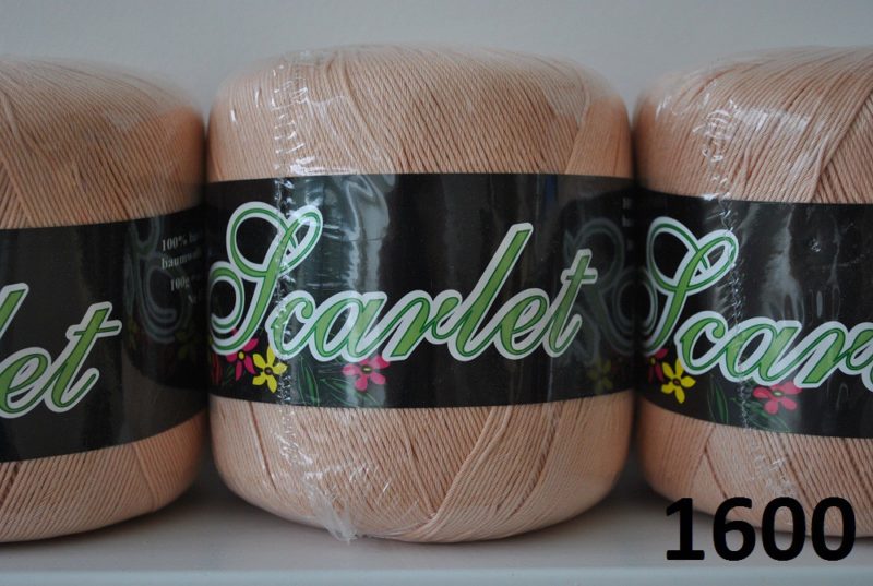 Scarlet - 100g - 100 % bawełna kol.1534