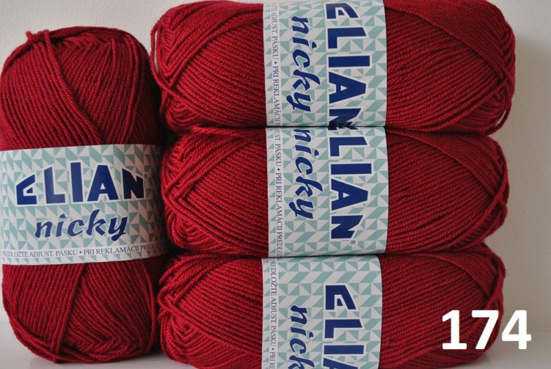 NICKY 100% akryl /10 x 50gr./ kol.174