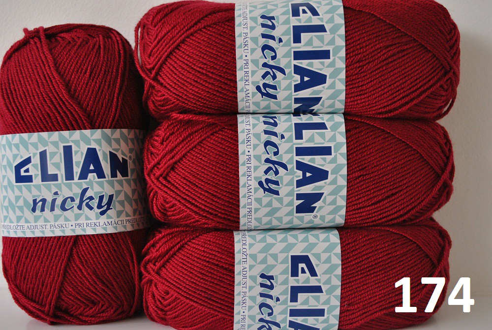 NICKY 100% akryl /10 x 50gr./ kol.174
