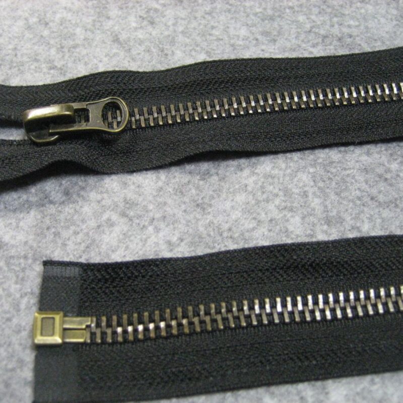 Zamki metalowe oxyd. VT20 - 75 cm.