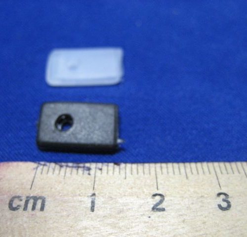 Końcówki do firzbin 8mm /100szt/ BIAŁE