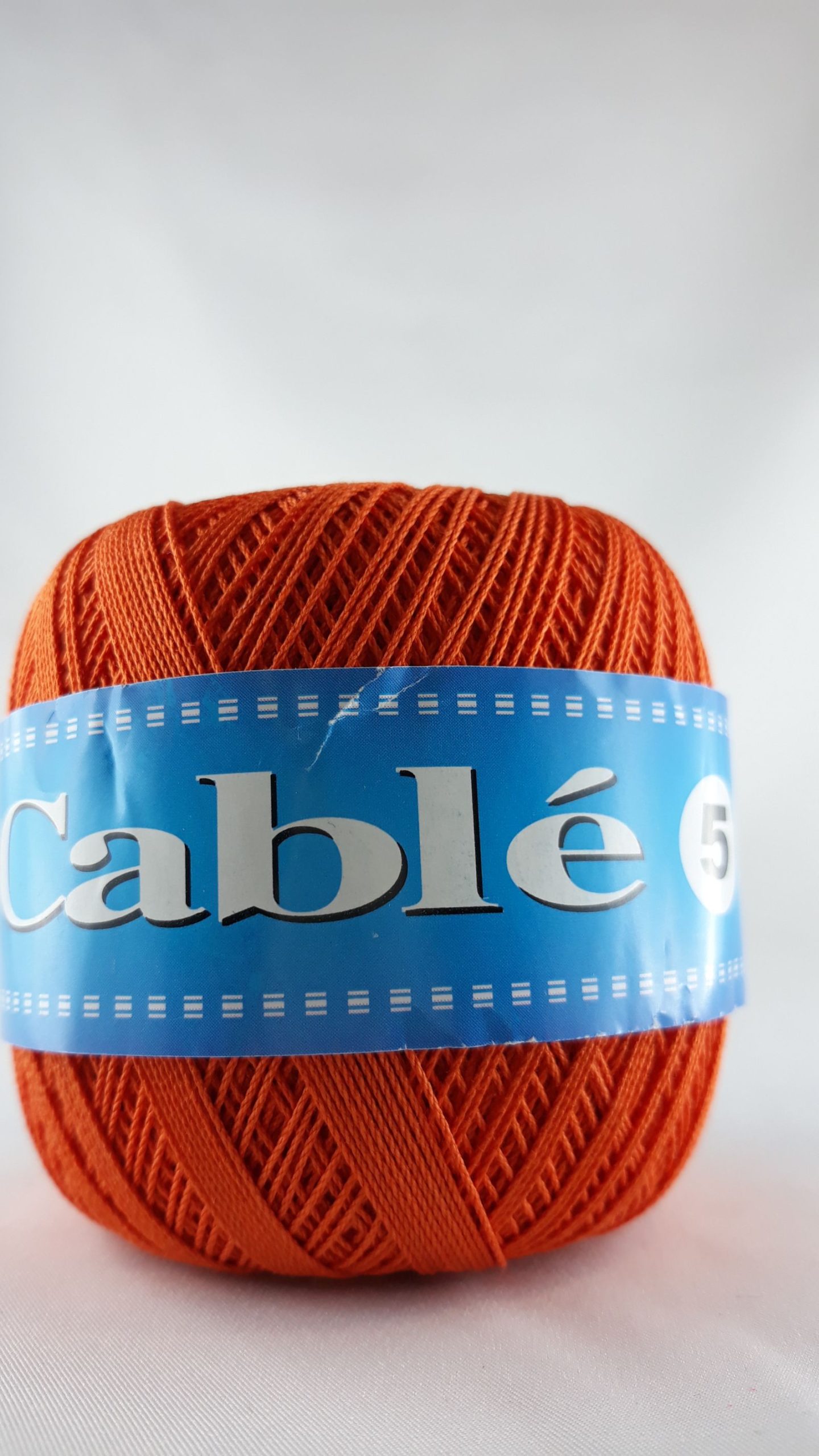 Kordonek cable 5" /1 szt.50 gr./ k. pomarańczowy 158