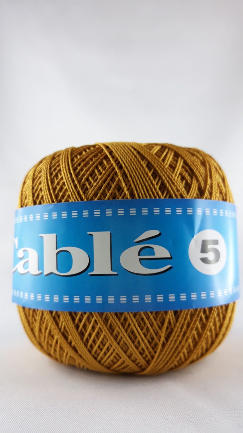 Kordonek cable 5" /1 szt.50 gr./ k. złoty 712