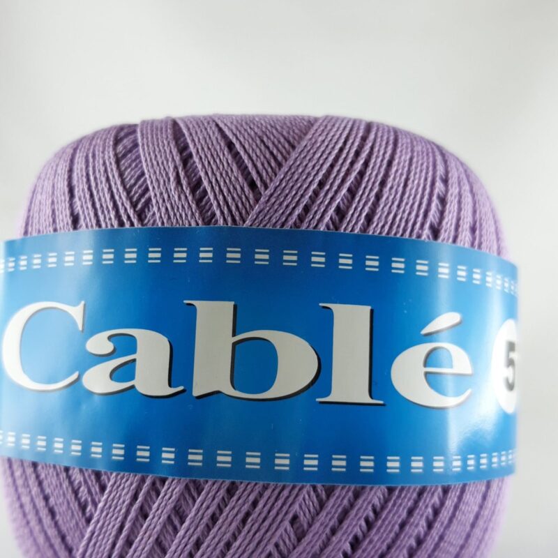 Kordonek cable 5" /1 szt.50 gr./ k. fioletowy