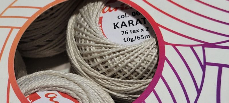 Kordonek Karat 8 10g. /10szt./ jasny popiel 660